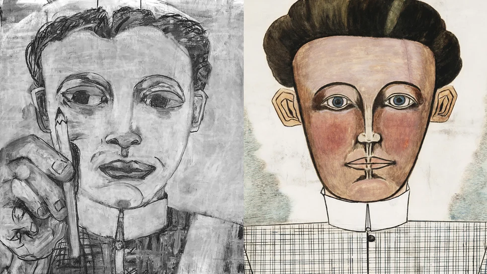 Utställningen "Ibland känt mej som om hjärtat vore tomt", Astrid Göransson möter Augusta Strömberg, pågår på Bror Hjorts hus den 30 november till 26 januari.