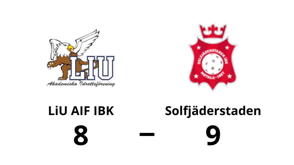 LiU AIF IBK förlorade mot Solfjäderstadens IBK