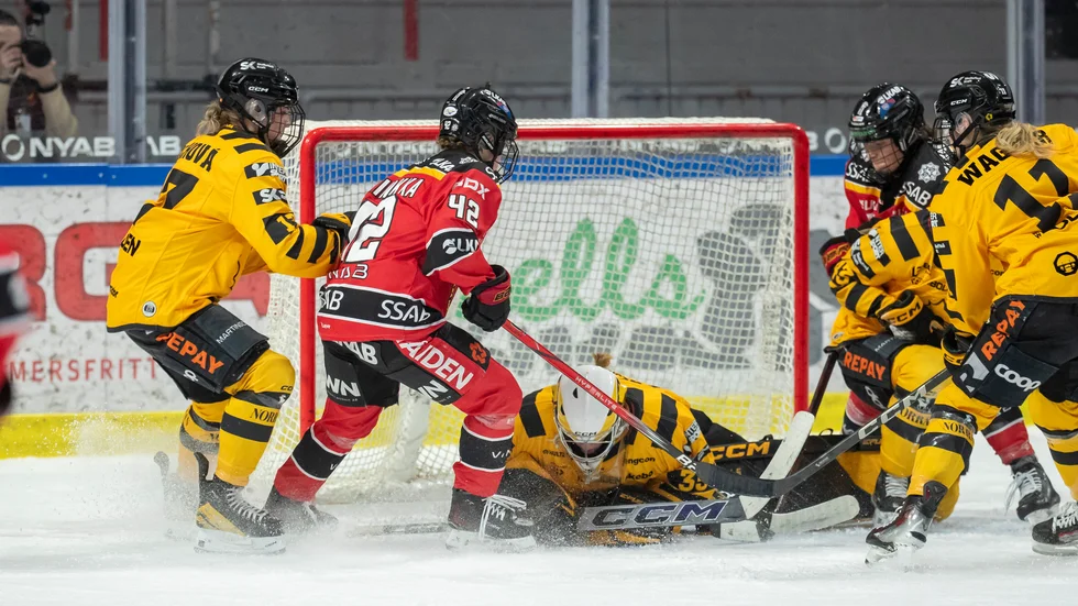 Camryn Drever räddade över 40 skott och var en av lagets ledande spelare.