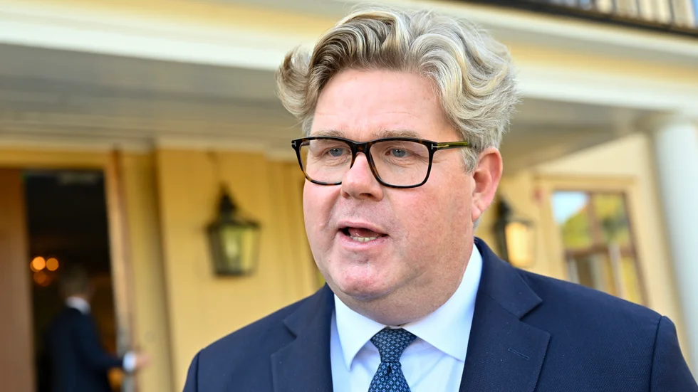 Sveriges justitieminister Gunnar Strömmer (M). Arkivbild.