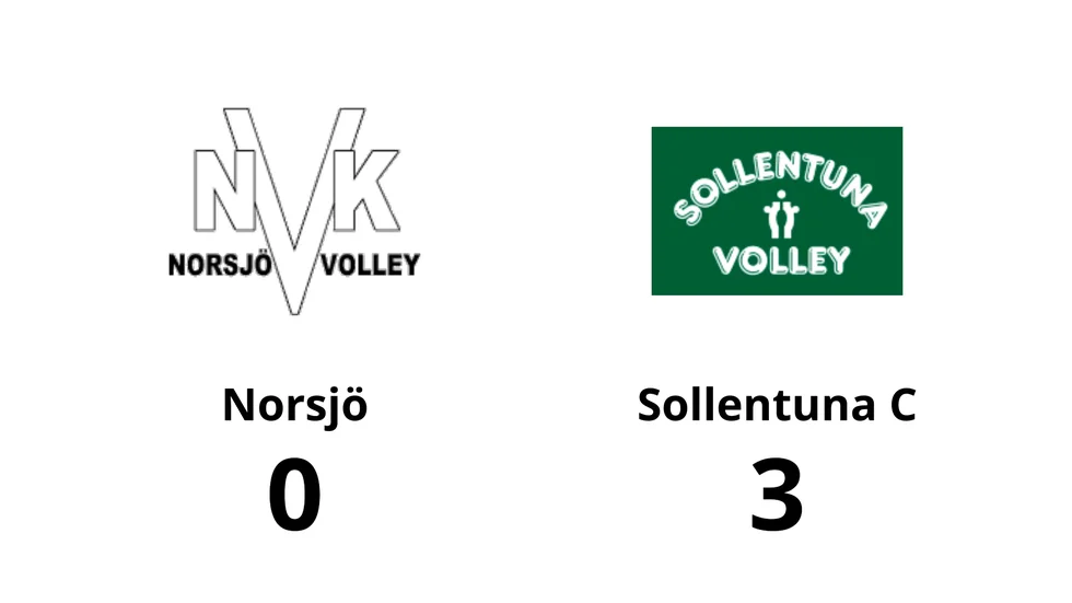 Norsjö VBK förlorade mot Sollentuna C
