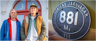 Blå station öppnar som mötesplats – mat och måleri