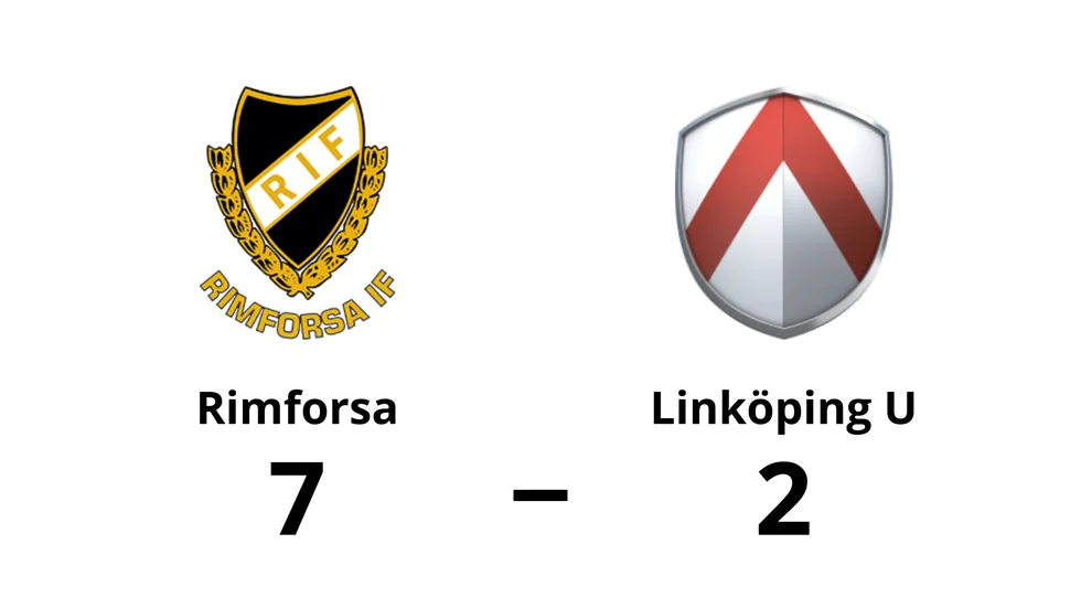 Rimforsa vann mot Linköping IBK Ungdom