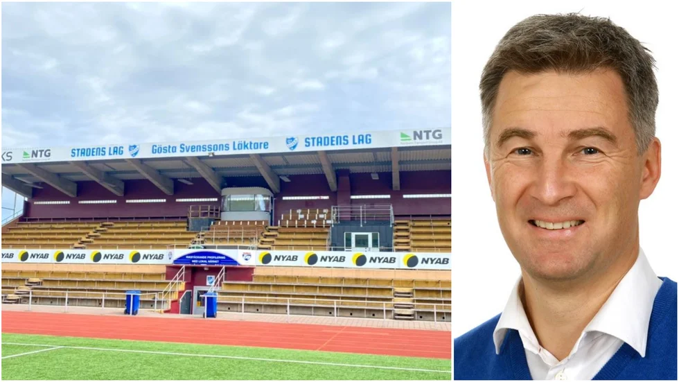 IFK Luleås ordförande Fredrik Holmbom.