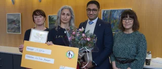 Sanam Gharaee: "Stipendiet ger oss kraft att fortsätta"