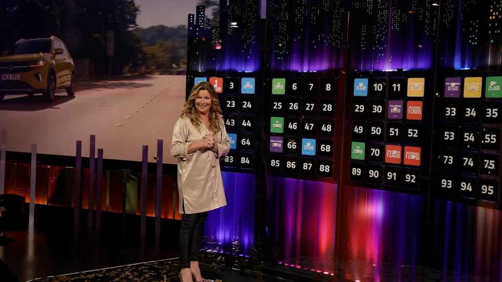 Lotta Engberg under Bingolotto.
