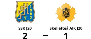 SSK J20 segrade mot Skellefteå AIK J20 i förlängningen