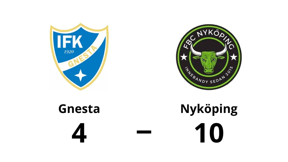 IFK Gnesta förlorade mot FBC Nyköping