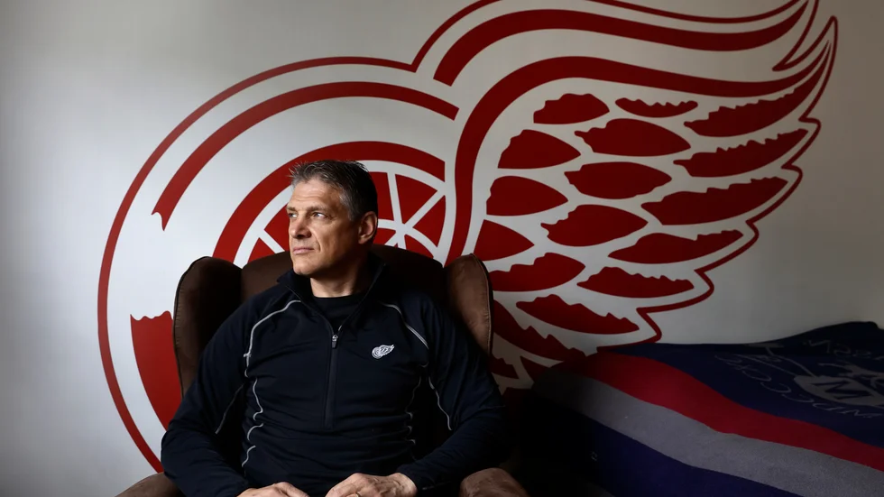 Håkan Andersson har jobbat för Detroit Redwings i flera decennier och har tagit många svenska storspelare till klubben genom åren. 