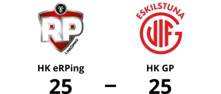 HK eRPing bröt HK GP:s segersvit