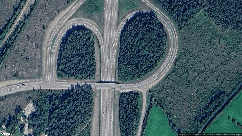 Området kring Långskatavägen 578