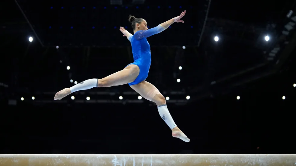 Tonya Paulsson, här under en träning inför VM i Belgien 2023.