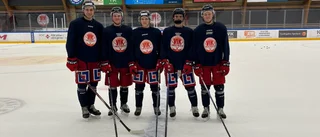 En hel femma juniorer fick chansen på VIK-träningen