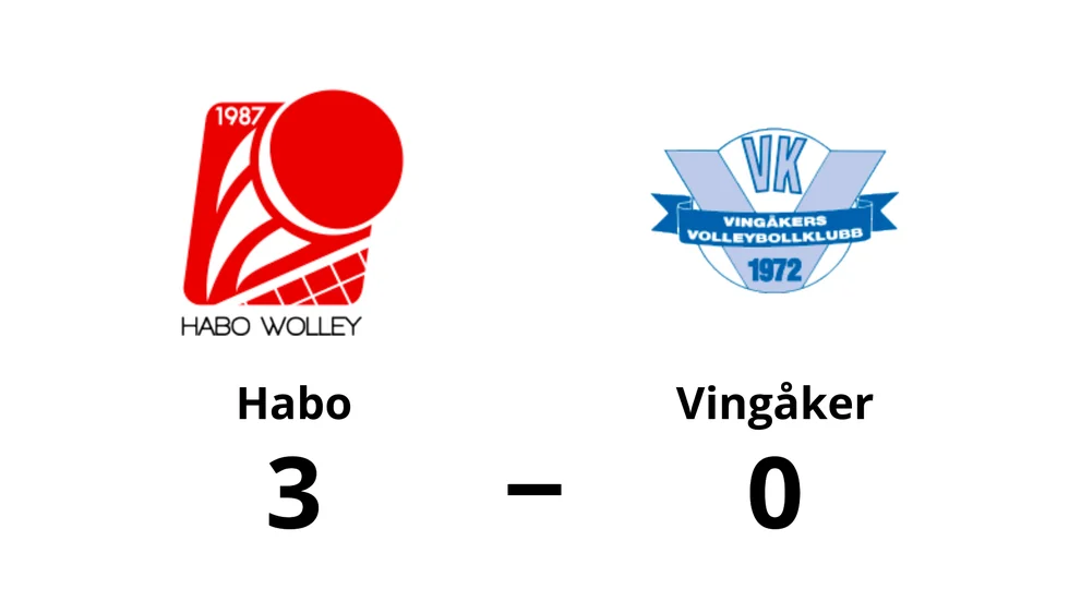 Habo vann mot Vingåker
