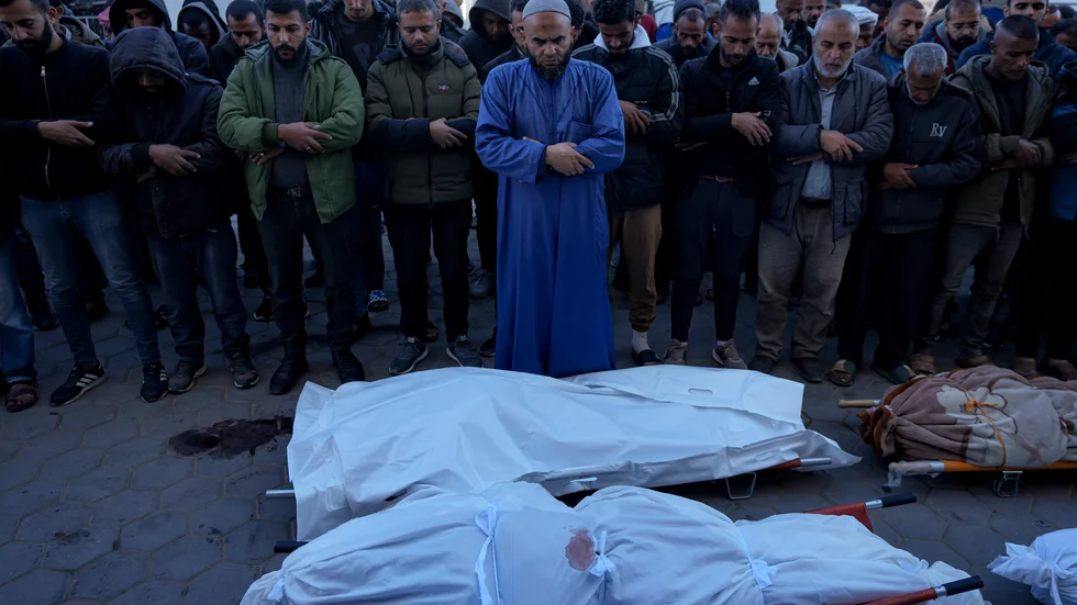 Skribenterna skriver om situation i Mellanöstern. Bilden från Gaza den 15 december.