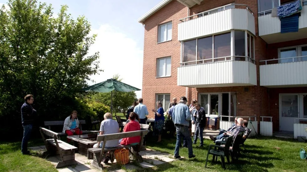 På tisdagen firade Saxofonens gruppboende i Öjebyn jubileum. Det gjordes i form av öppet hus där besökarna bjöds på sommarfika.