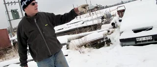 Tjuvar gick bärsärk i Ögrens bilpark