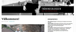 Tainton som träningsbloggare