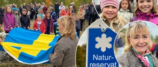 Beatrice Ask invigde nya naturreservatet – elevernas svar på tal till landshövdingen: "Det vet vi redan!"