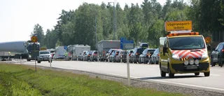 Trafikstörningar vid Havsbadsvägen