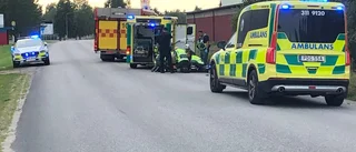 Fyrhjuling i trafikolycka