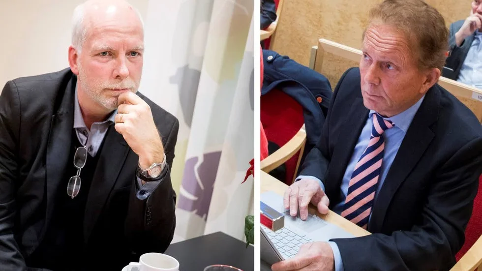 Anders Öberg och Kenneth Backgård.