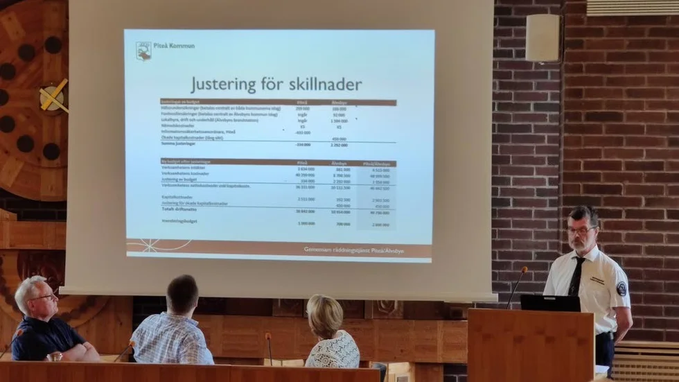 Räddningschefen Torbjörn Johansson fick ringa och dubbelkolla siffrorna som visade sig vara felräknade.