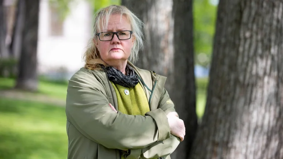 Christina Bodén har polisanmält avverkningen på hennes stugtomt. (Arkivbild).
