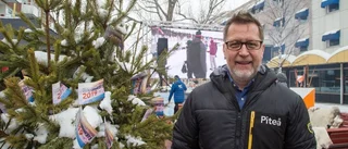 Dukat för fest på torget