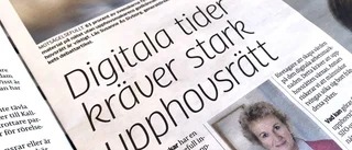 Myndigheter ska inte syssla med opinionsbildning