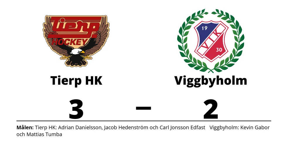 Tierps HK vann mot Viggbyholms IK