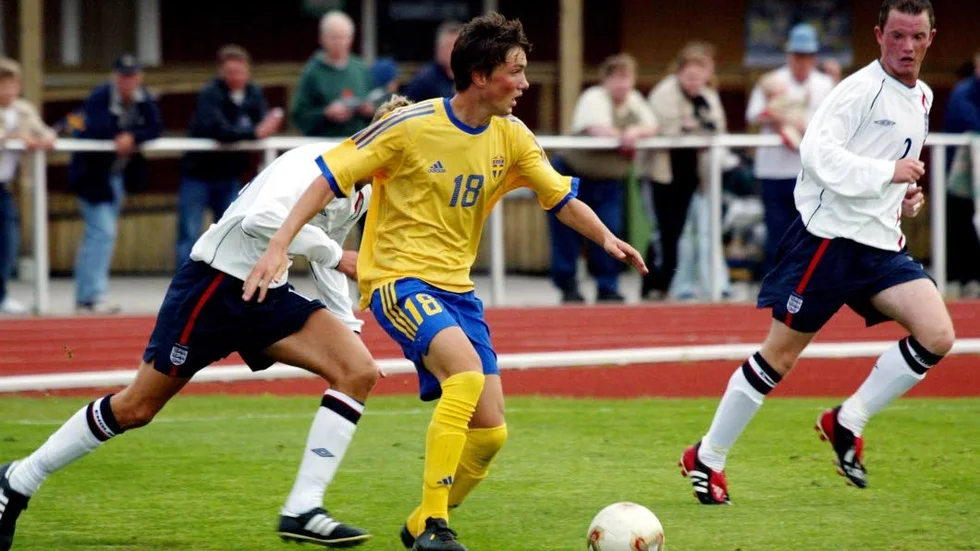 MÅLSKYTT. Senast det spelades en svensk landskamp på LF Arena var 2002 när Sverige spelade mot England i P16 och föll med 3-5.