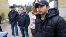 Keivan Kateb och hans vänner blev vittnen till den tragiska dödsolyckan nedanför deras balkonger.