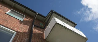 Inbrott på tredje våningen medan mannen låg och sov