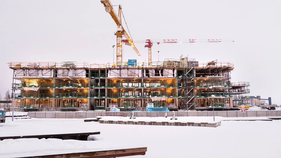 Två olyckor har inträffat på mindre än tre månader på bostadsprojektet Kuststad i Luleå. (Arkivbild)