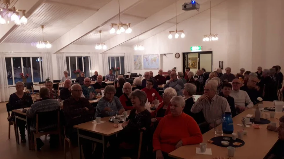 Ordföranden Anita Berglund hälsade de 80-tal medlemmar