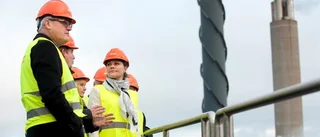 Kronprinsessan på besök för bioenergi-studier