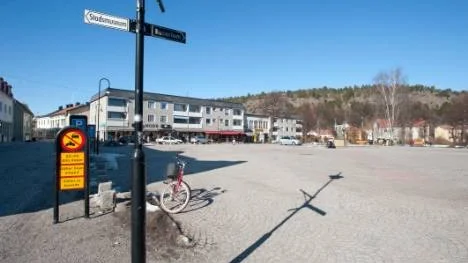 Idag är Hagatorget mest en stenöken.