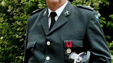 Major Lars Lindén i Norrköping, har fått medalj för "Sårad i strid" i sin tidigare FN-tjänst.