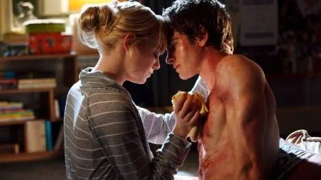 Emma Stone och Andrew Garfield har fin kemi sinsemellan.
Foto: Sony Pictures