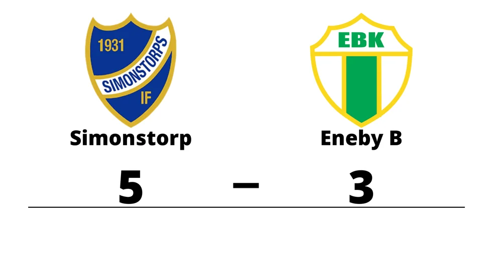 Simonstorps IF vann mot Eneby BK B