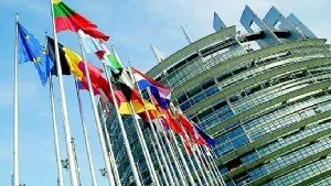 Här röstas för att fylla EU:s kassakista. Foto: Fredrik Persson/Scanpix
