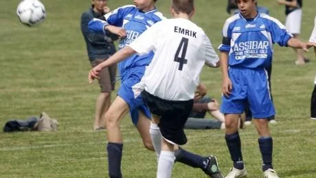 Andrea Liedholm spelar för italienska Moferrato, som vann sin första match i går. Foto: Niclas Sandberg