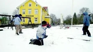 Foto: MAGNUS GLANS Friskolan i Västrum är ett exempel på privat verksam på det offentliga området i Västerviks kommun.