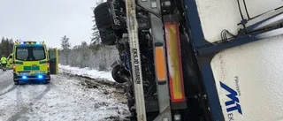 Flisbil av vägen