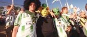 Bajen-fans bjöd på maskerad