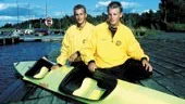 Bråvikens framgångsrika P 16-grabbar, Jonny Blixt, t v och Marcus Ericsson tog i går nya SM-medaljer. Dessutom fick de var sin plats i svenska ungdomslandslaget som ställer upp på NM i Köpenham.
FOTO: CAMILLA JOHANSSON