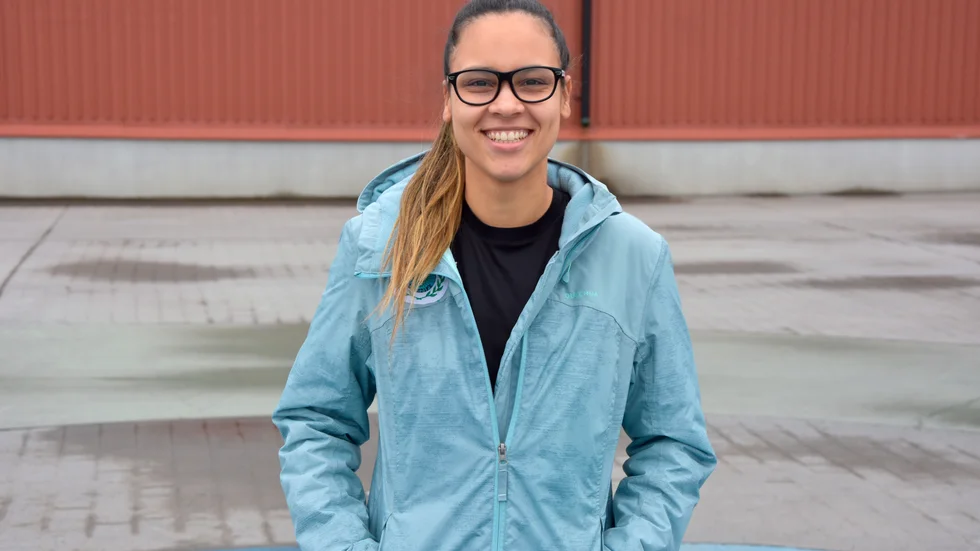 Stephania Oliveira de Almeida längtar efter att få visa publiken vad hon kan bidra med till Boden Handboll.