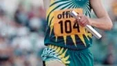 Finspångsgrabben Johan Engberg vinner 200 meter på SM  om förhandstipsen går in.
FOTO:SCANPIX