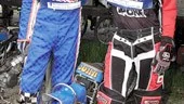 Från vänster Rickard Björketun, Johan Stenqvist, Magnus Stenqvist och Emil Björketun. De tycker att badet är en av de bästa sakerna med Bönergården.
FOTO: GUNNAR JOHANSSON